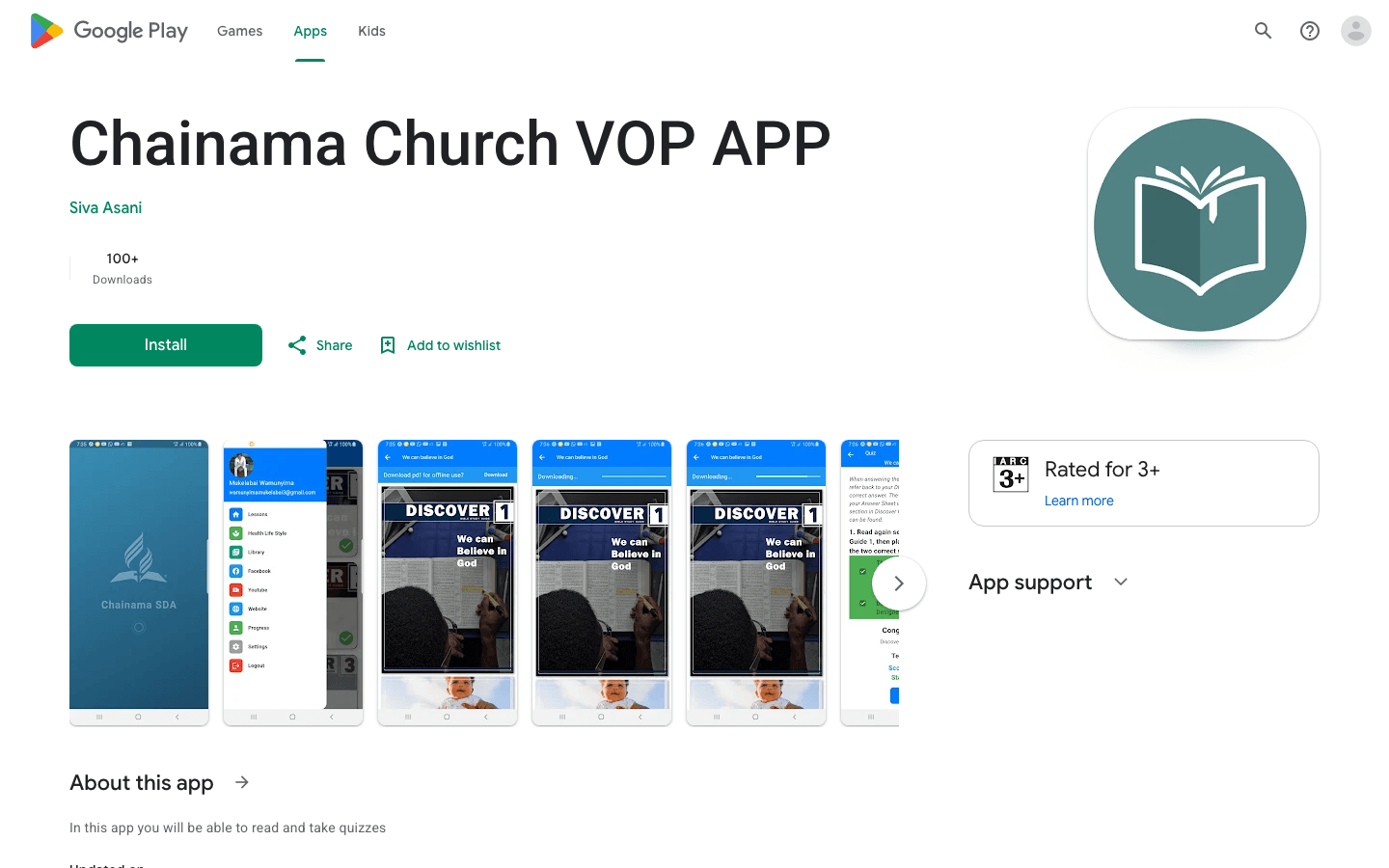 Chainama VOP · Google Play